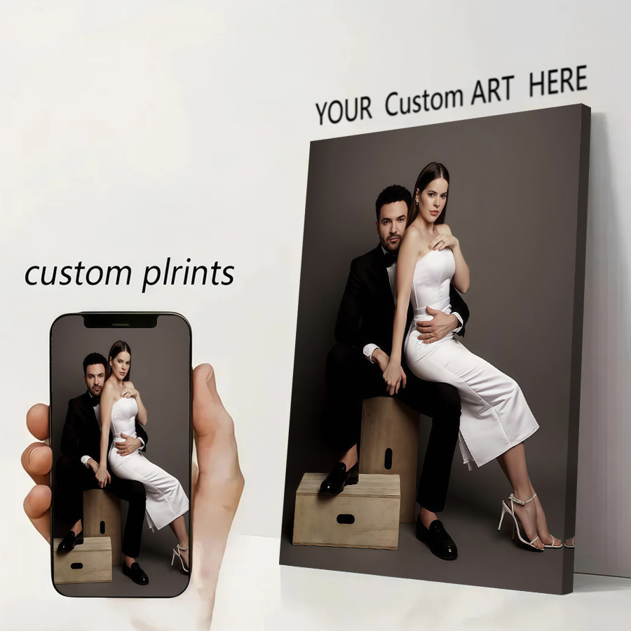 Canvas Painting - Individuell Bedrucktes Leinwand-Poster Anime-Spiel-Poster Gemälde Nach