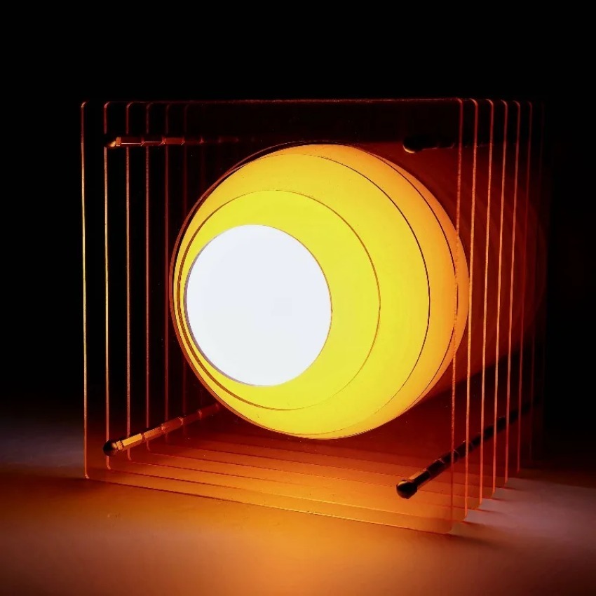 Home Decor Happy - DIY Acryl Tausend Schicht Lampe Mond