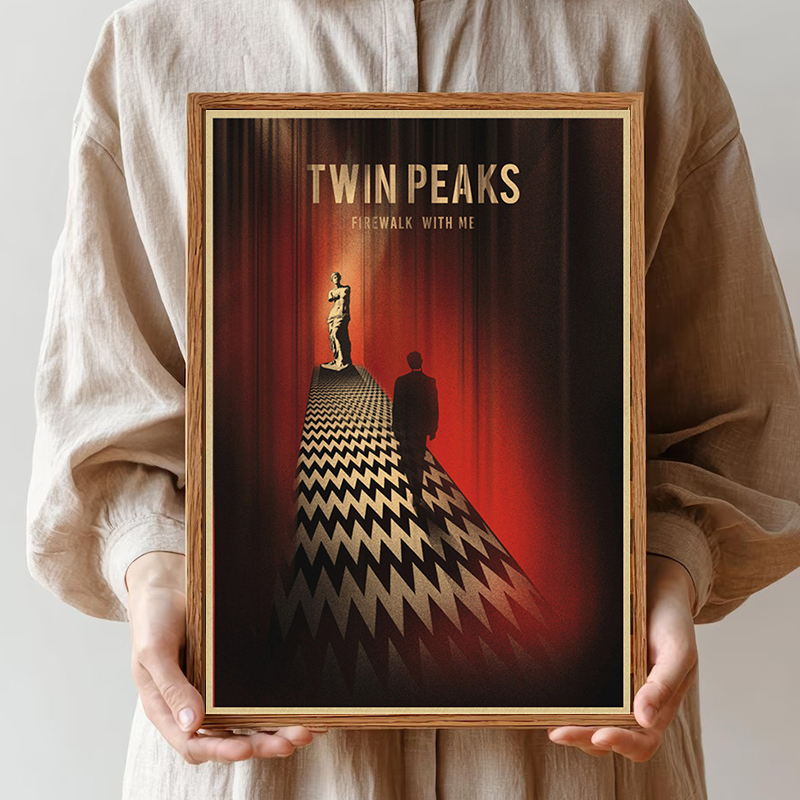 Home Decor Y2K - Twin Peaks Kraft papier Wohnkultur Poster