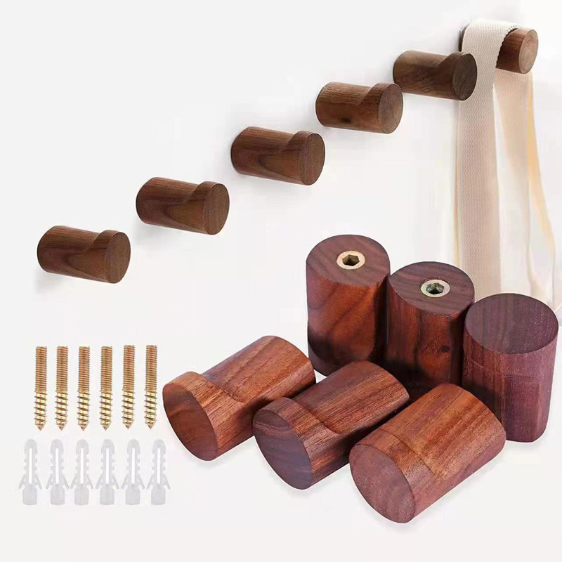 Home Decor Ikea - Buche Holz schwarz Walnuss Haken moderne