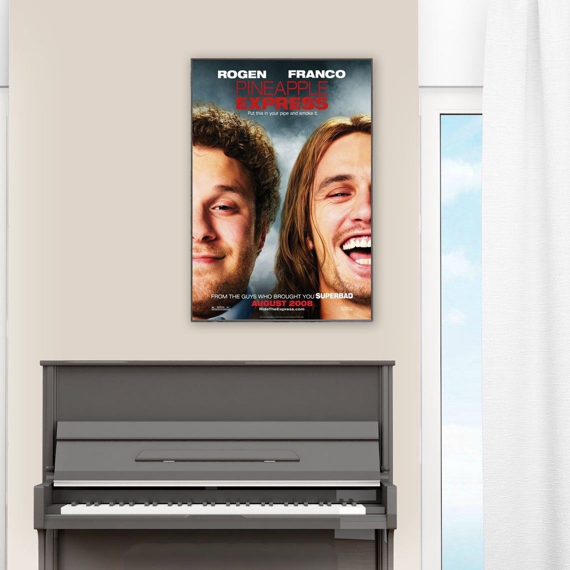 Home Decor Express - Ananas Express Film Cover Poster Kunstdruck