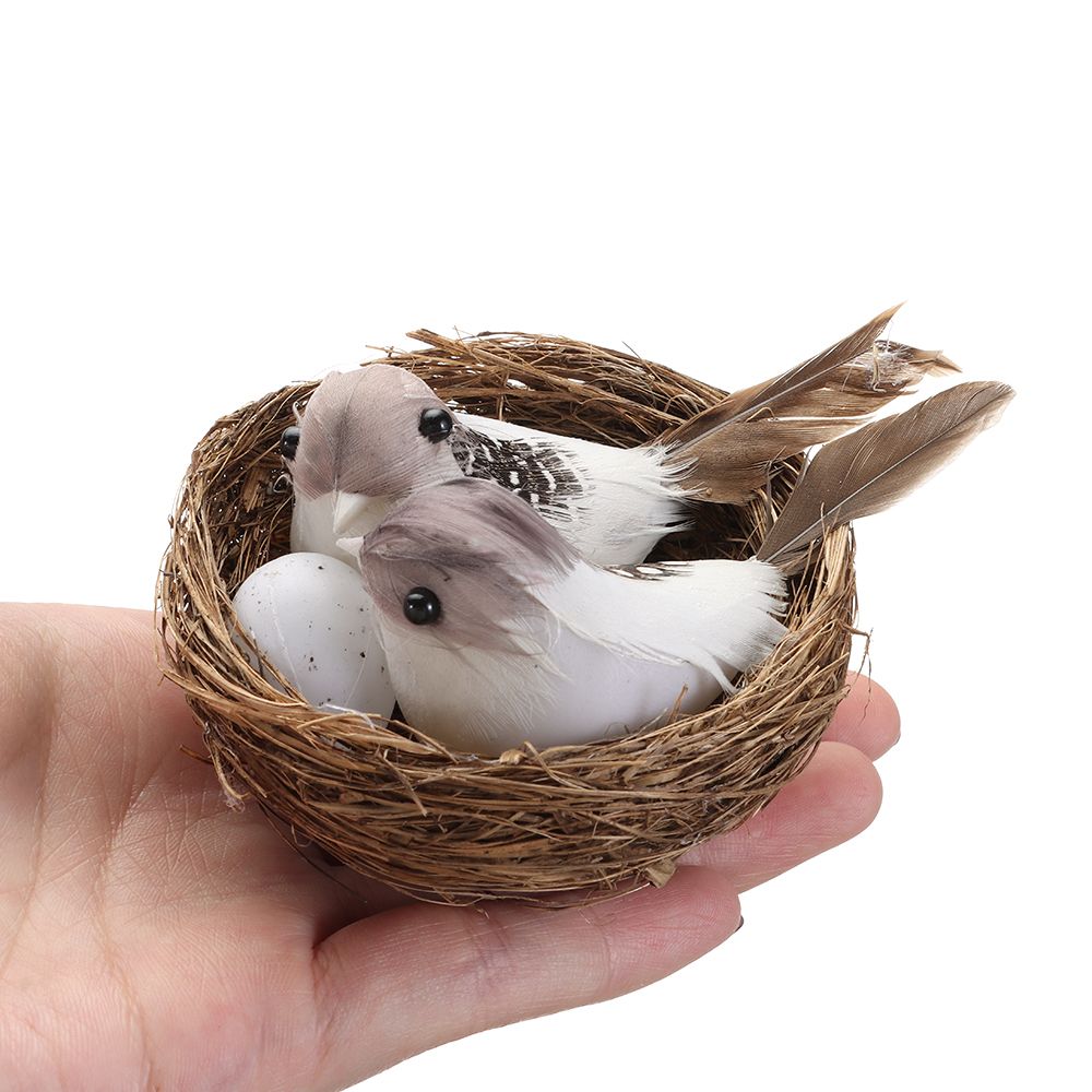 Home Decor Ikea - 1Set Simulation Vogel Realistische Gefiederte Vögel