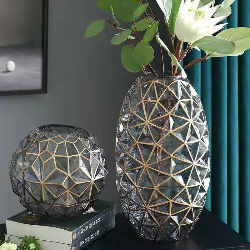 Glass Vase Nordic - Neue Internet-Trend Luxuriöse Nordische Glasvase für