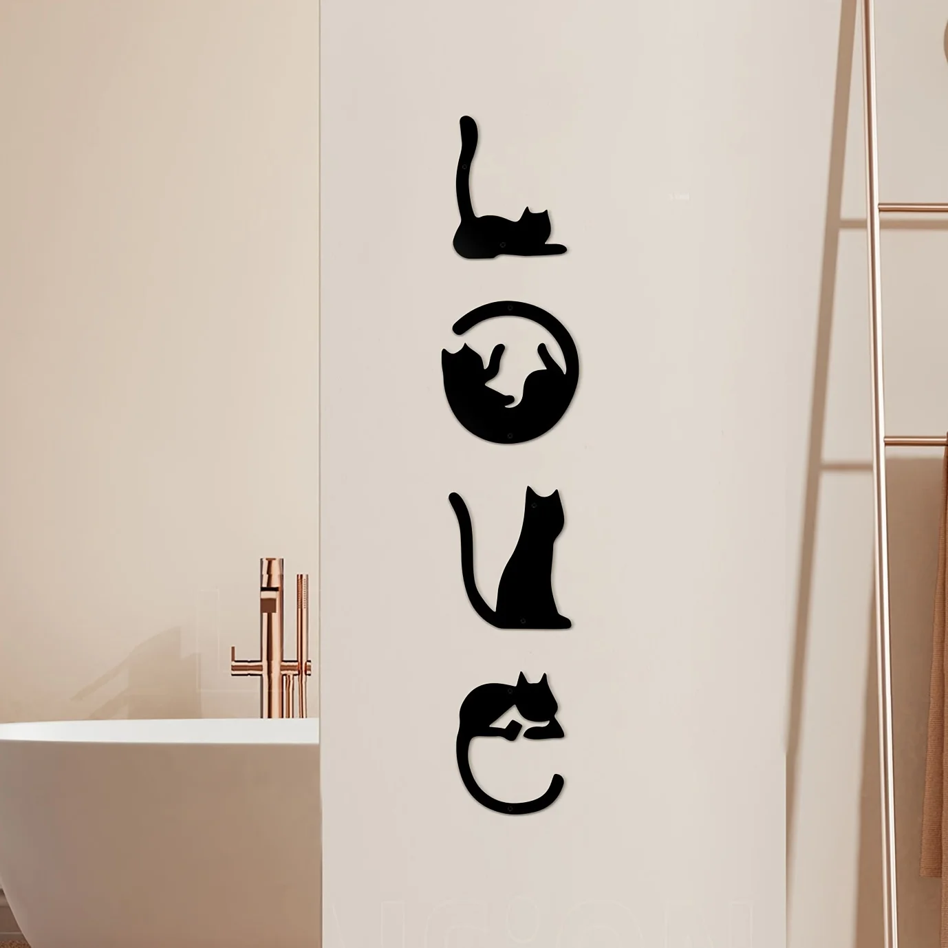 Home Decor Y2K - Hello young 4 teile/satz niedliche Katze