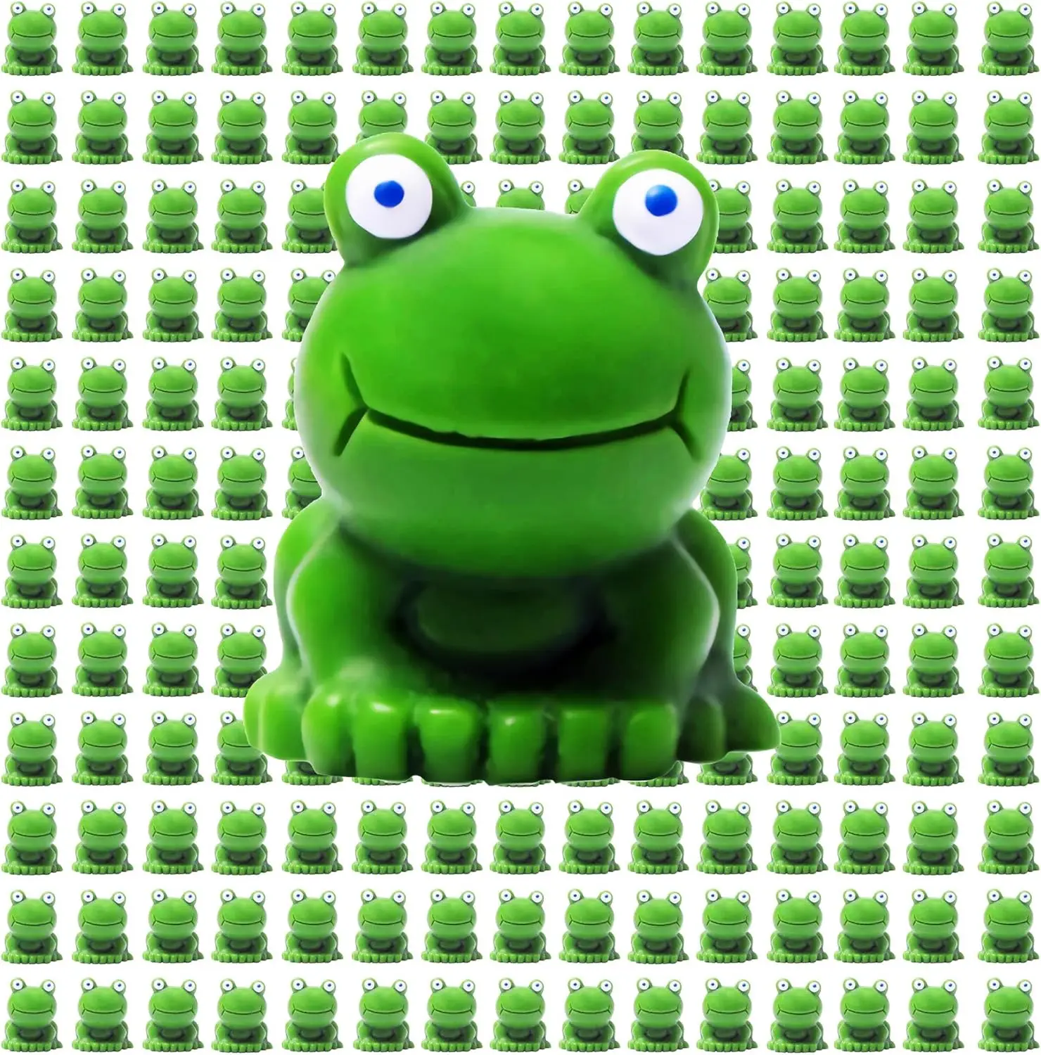 Home Decor Ikea - 200/100 Stück Mini-Harzfrösche, grüne kleine Frösche,