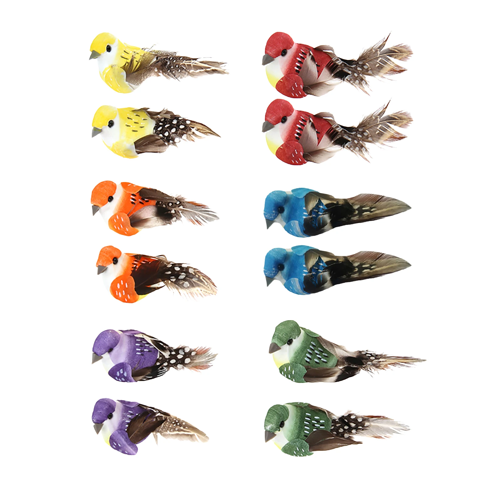 12 teile/satz Künstliche Vögel – Home Decor Ikea Bewertung und Preis