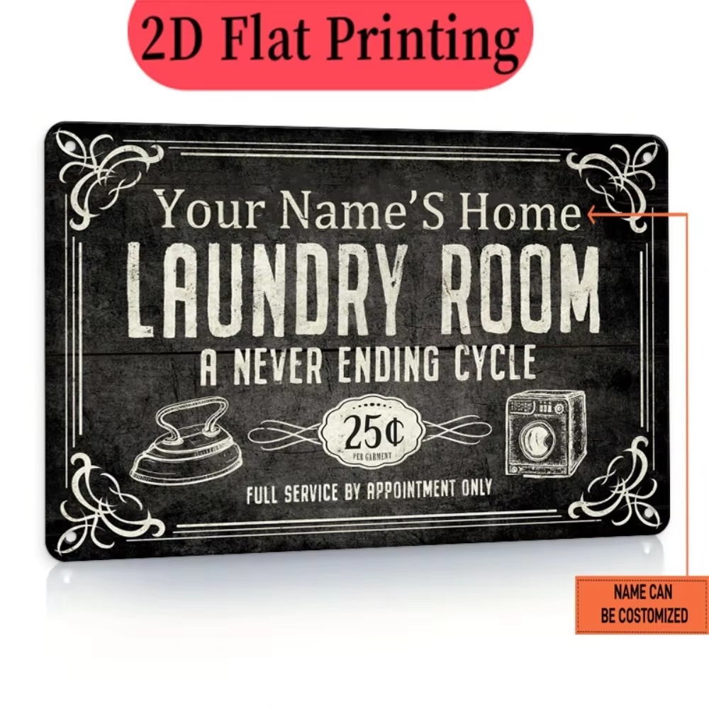 Wäscheschild mit individuellem – Home Decor Names Bewertung und Preis