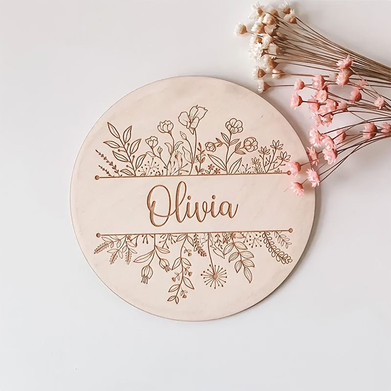Personalisierte Blumen-Gravur  – Home Decor For Wedding Bewertung und Preis
