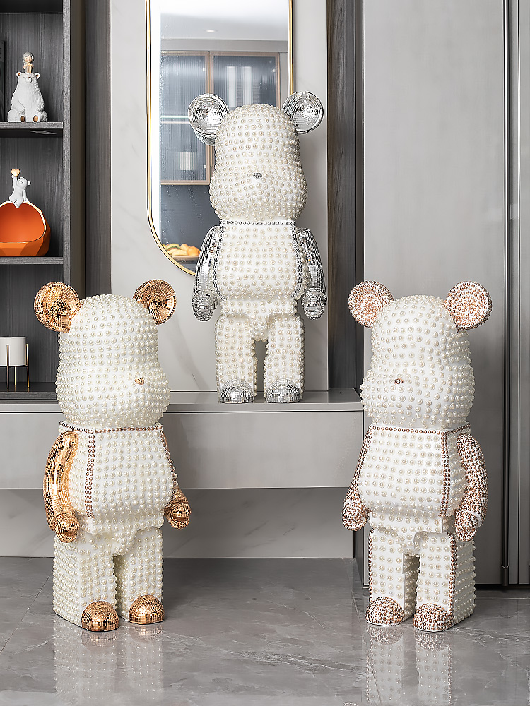 Cartoon Bär Ornament Home Deco – Home Decor Y2K Bewertung und Preis