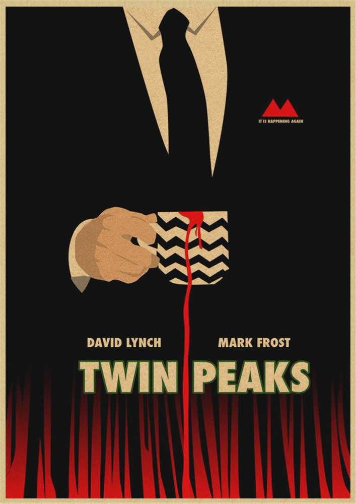 Twin Peaks Kraft papier Wohnku – Home Decor Y2K Bewertung und Preis