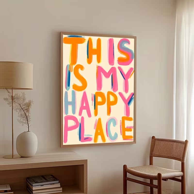 Moderner Wandkunstdruck mit Sp – Home Decor Quotes Bewertung und Preis