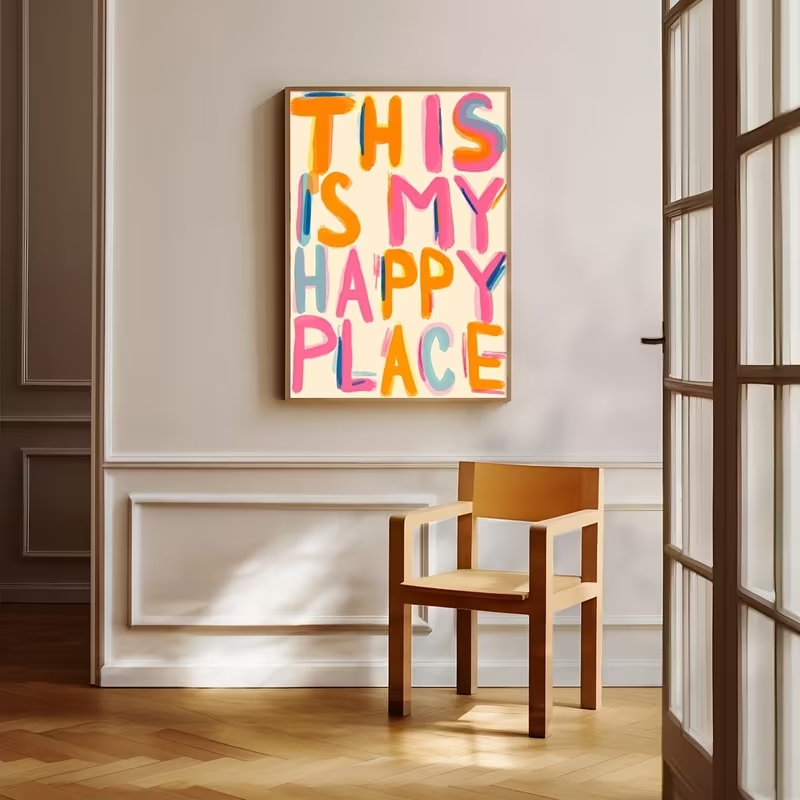 Moderner Wandkunstdruck mit Sp – Home Decor Quotes Bewertung und Preis