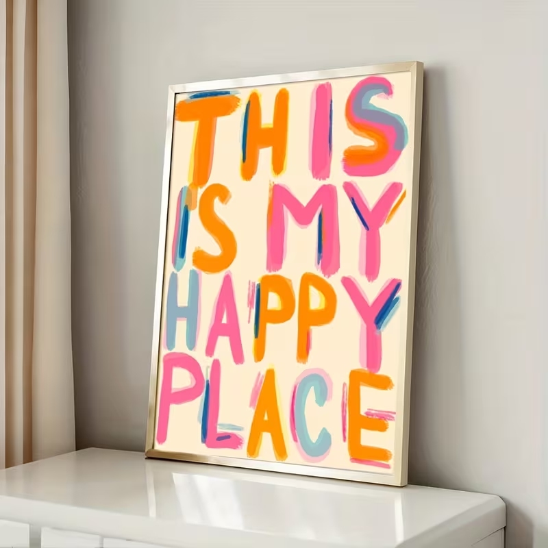 Moderner Wandkunstdruck mit Sp – Home Decor Quotes Bewertung und Preis