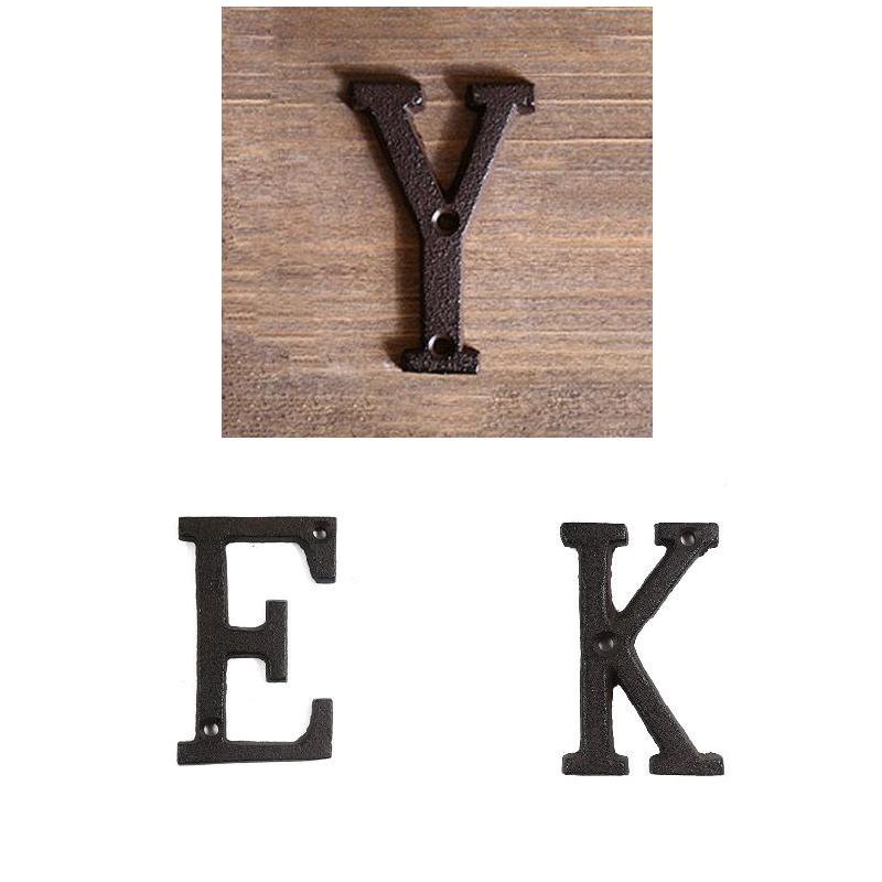 Metall Buchstaben Zahlen Gusse – Home Decor Y2K Bewertung und Preis