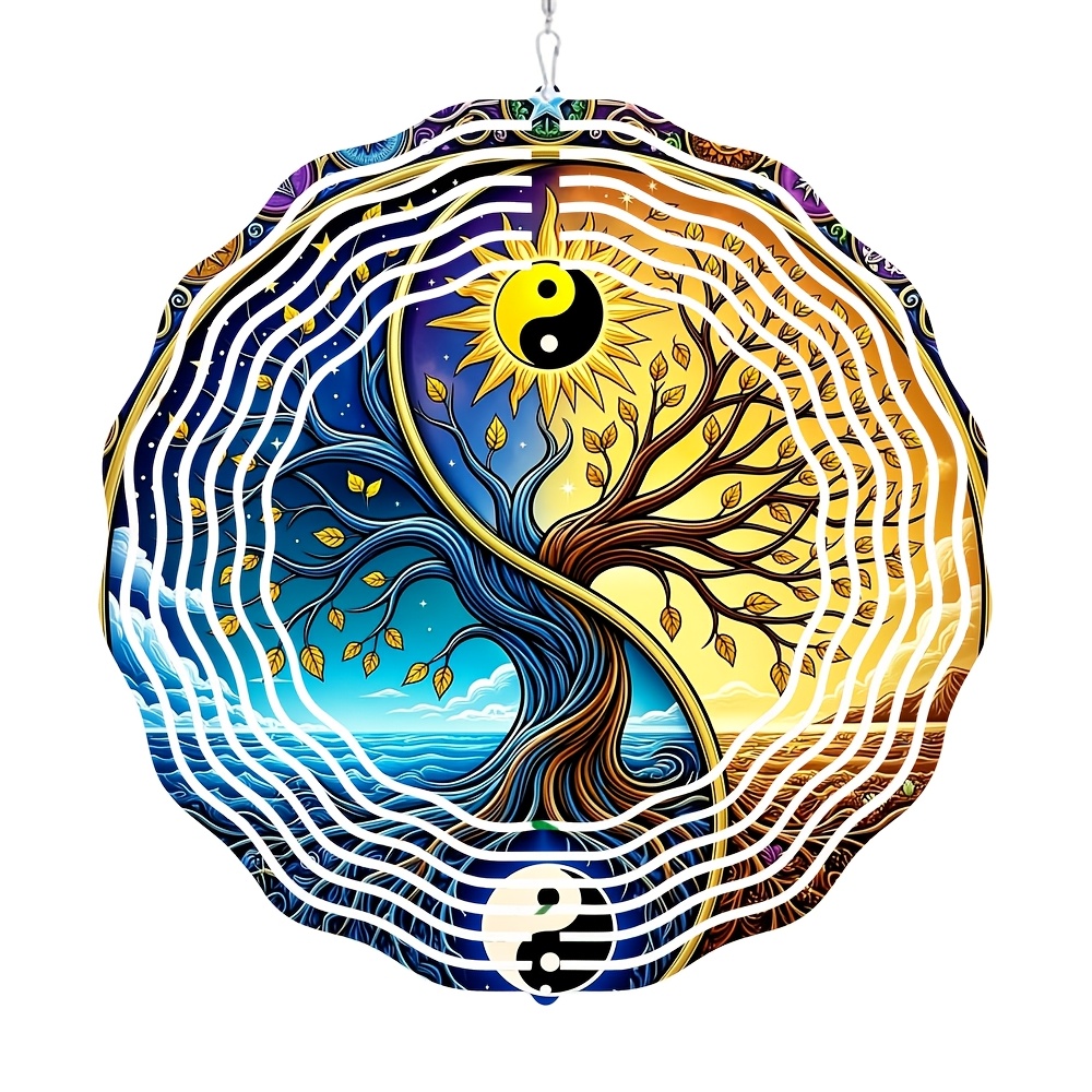 Das Yin-Yang Kreisförmige Wind – Home Decor Enthusiast Meaning Bewertung und Preis