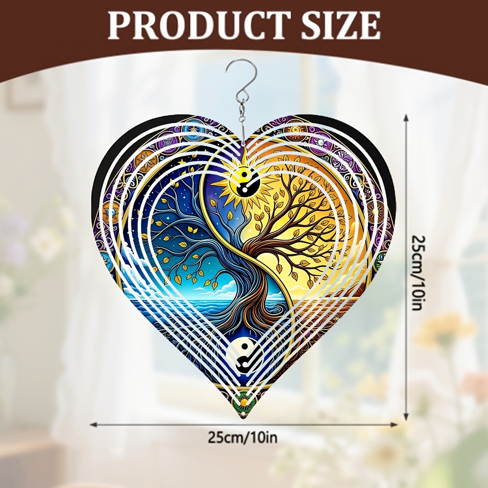 Das Yin-Yang Kreisförmige Wind – Home Decor Enthusiast Meaning Bewertung und Preis