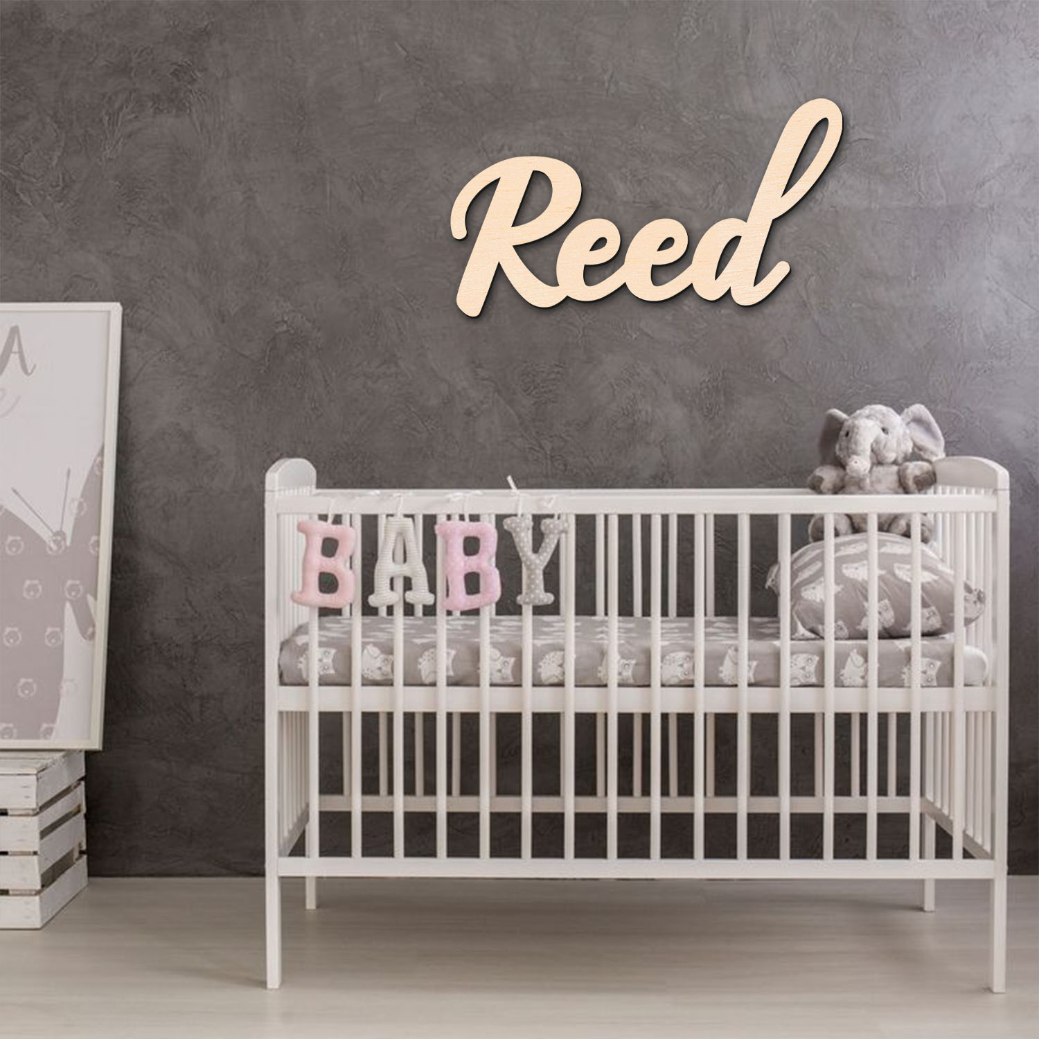 1 Stück personalisierte Holz-N – Home Decor Happy Bewertung und Preis