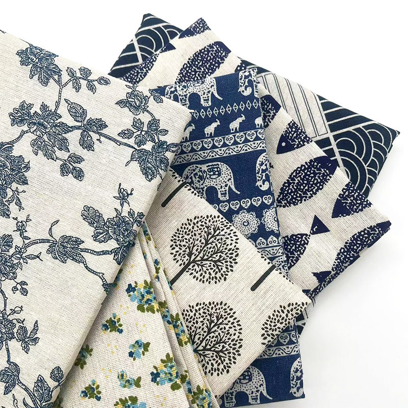 Retro Boho Blumenmuster Baumwo – Home Decor Fabric Bewertung und Preis