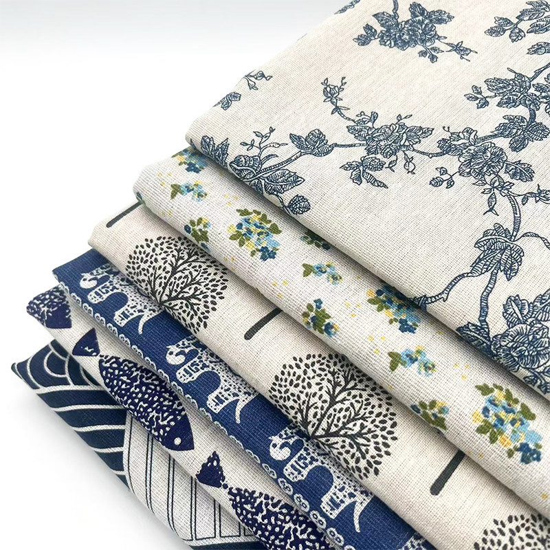 Retro Boho Blumenmuster Baumwo – Home Decor Fabric Bewertung und Preis