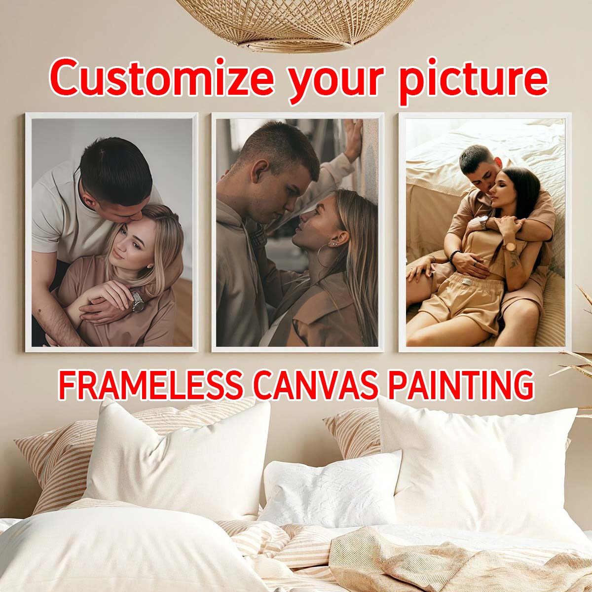 Triptychon - 2D-Foto-Holzrahme – Canvas Painting Bewertung und Preis