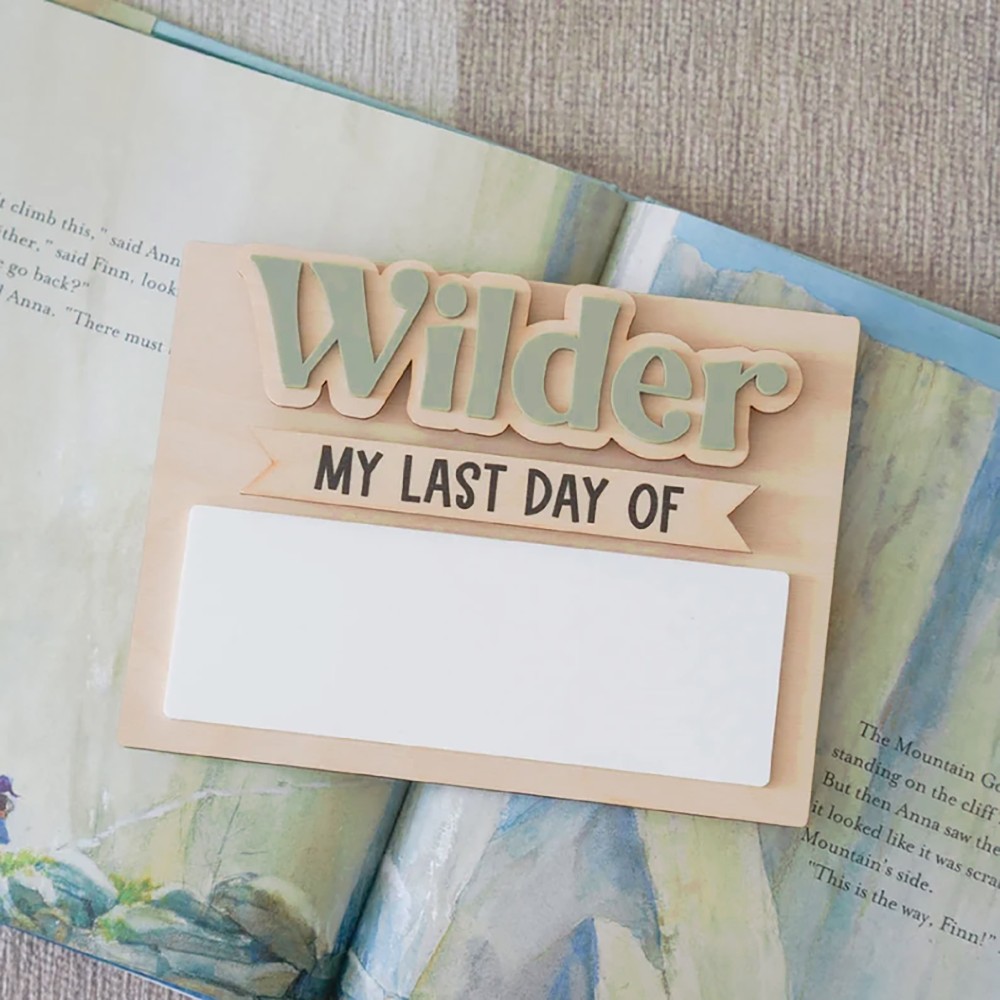 1 Stück personalisierte Holz-N – Home Decor Happy Bewertung und Preis