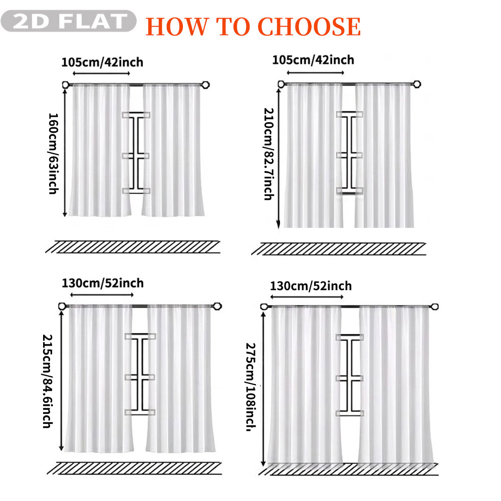 Maßgefertigte 2D Flache 2-teil – Home Decor Fabric Bewertung und Preis