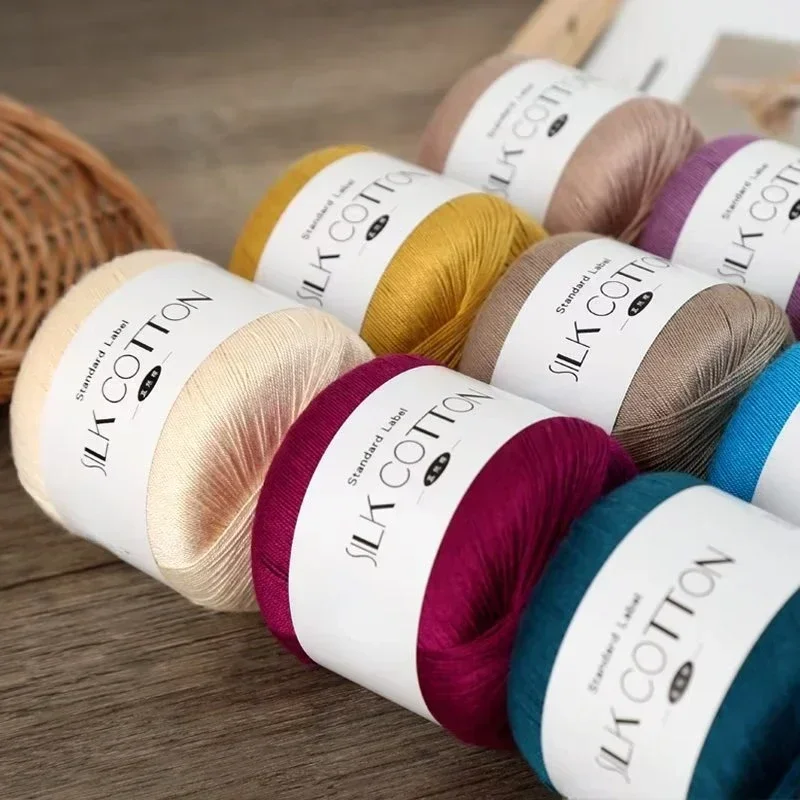 50 gr/teil Seide Spitze Baumwo – Yarn Home Decor Bewertung und Preis