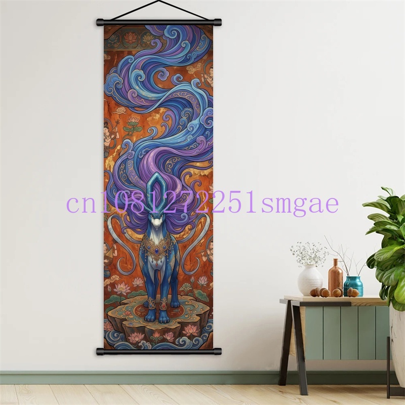 Pokemon Anime Poster Rollbild, – Canvas Painting Bewertung und Preis