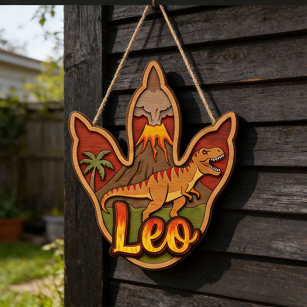 Personalisierte 3D T-Rex Dinos – Home Decor Names Bewertung und Preis