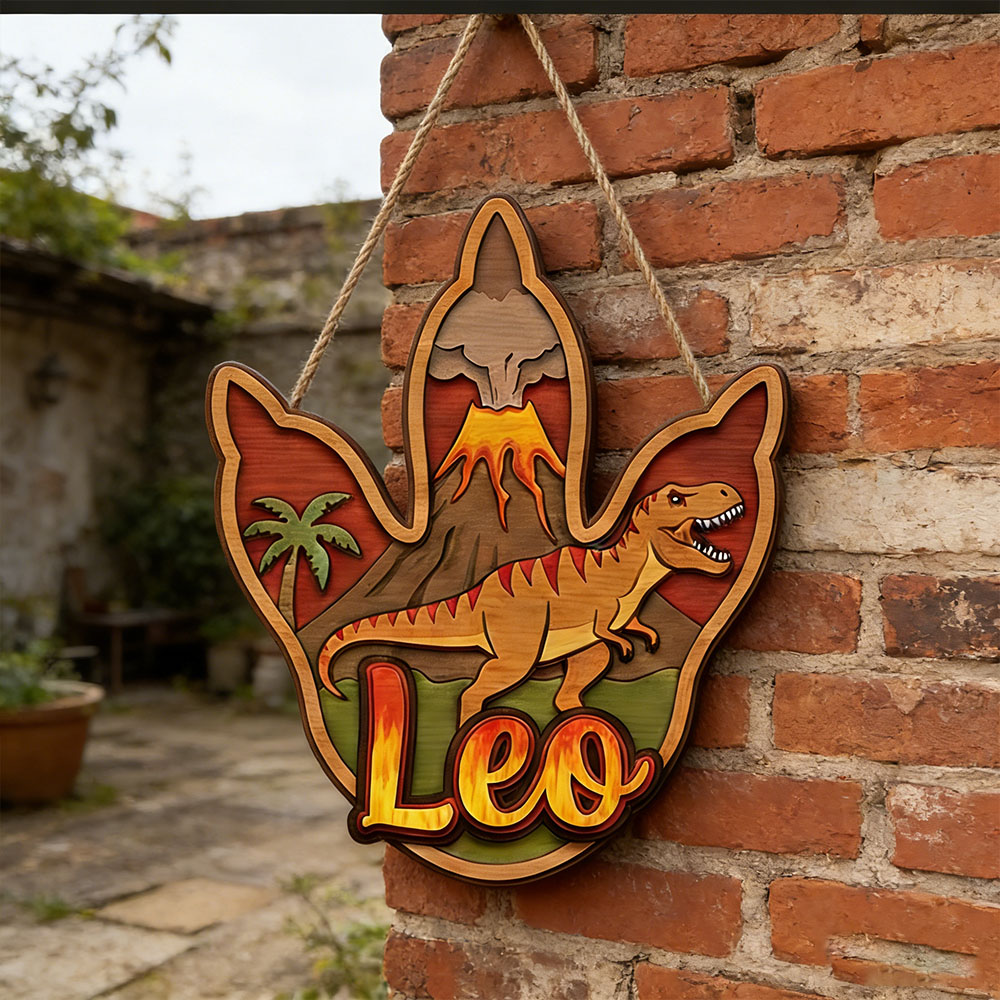 Personalisierte 3D T-Rex Dinos – Home Decor Names Bewertung und Preis
