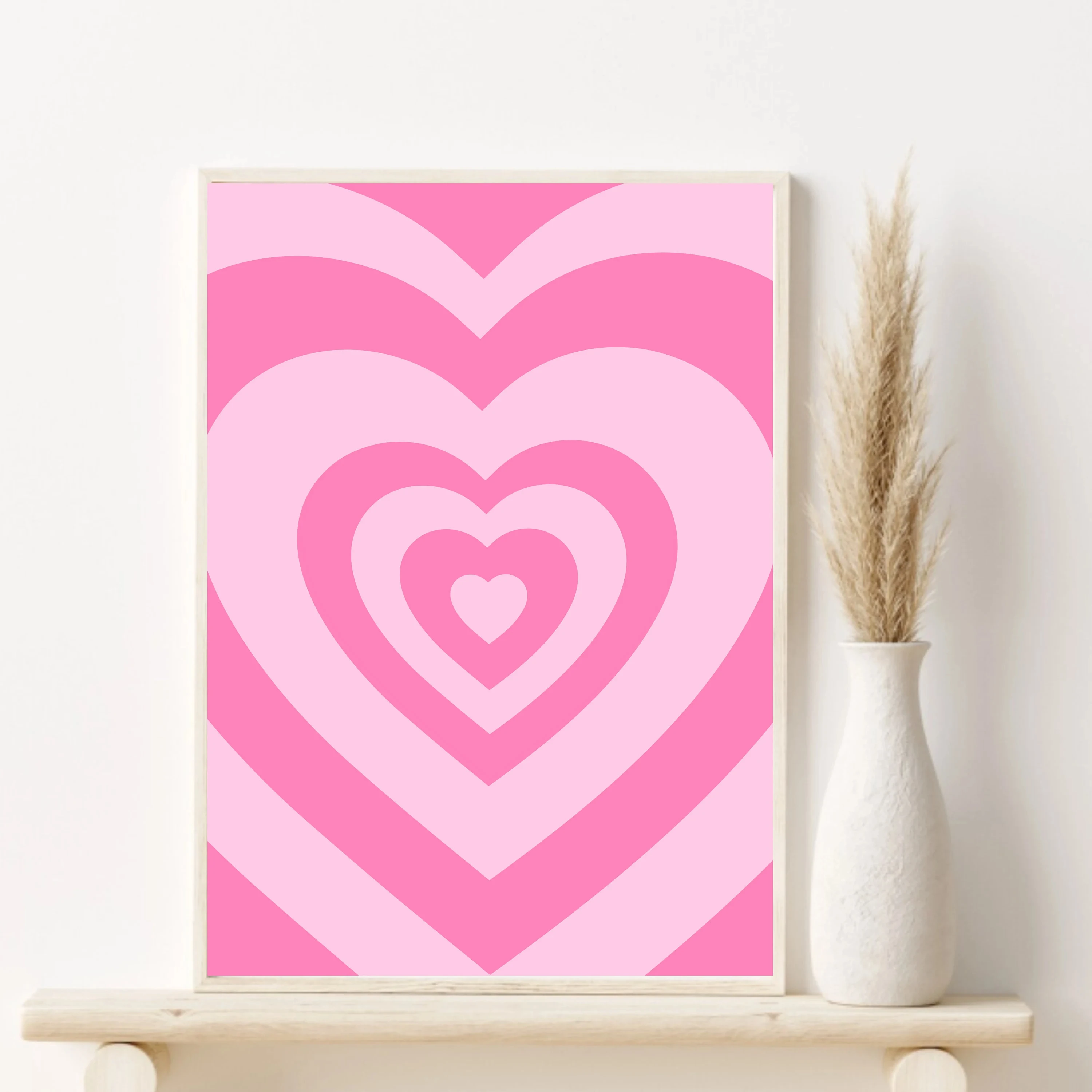1 Stück Leinwandbild Rosa Mati – Home Decor Y2K Bewertung und Preis