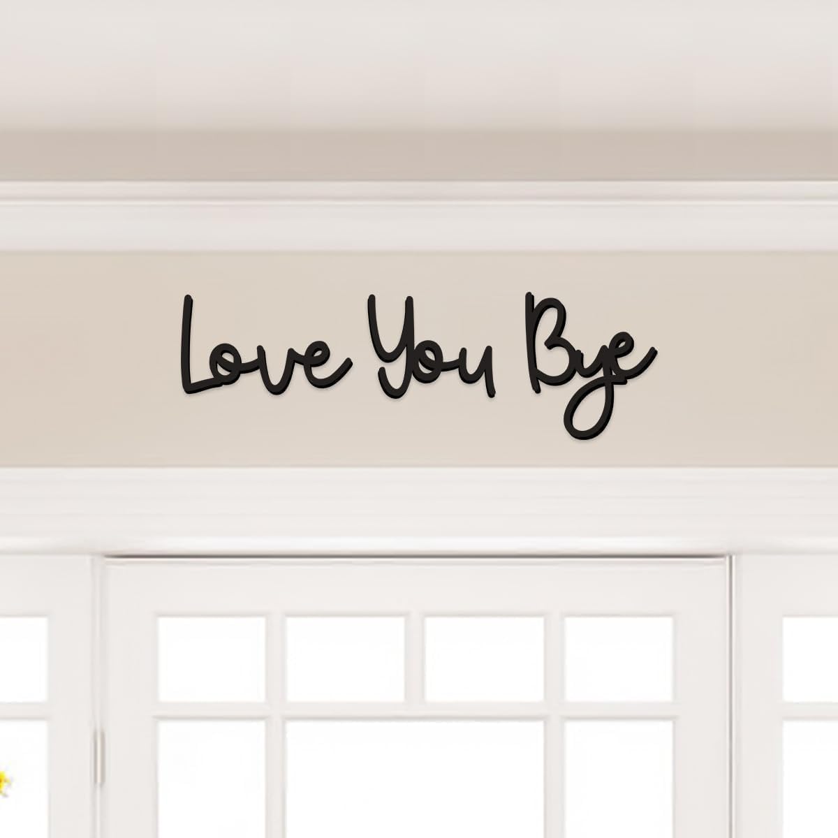Love You Bye Holzschild, Heimd – Home Decor Express Bewertung und Preis