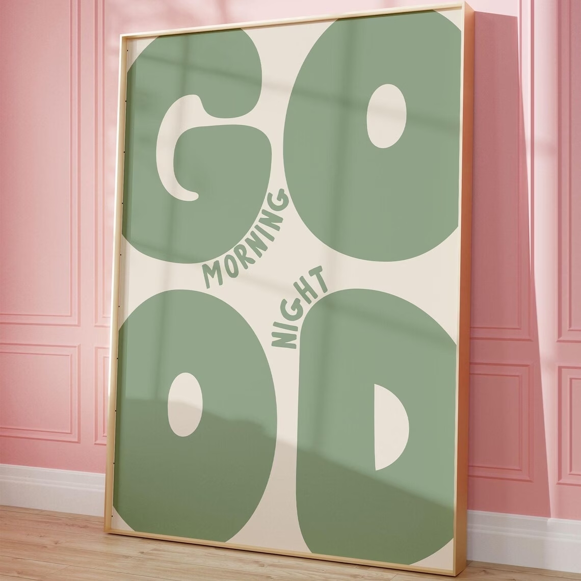 Moderne grüne Wandkunst mit Gu – Home Decor Quotes Bewertung und Preis