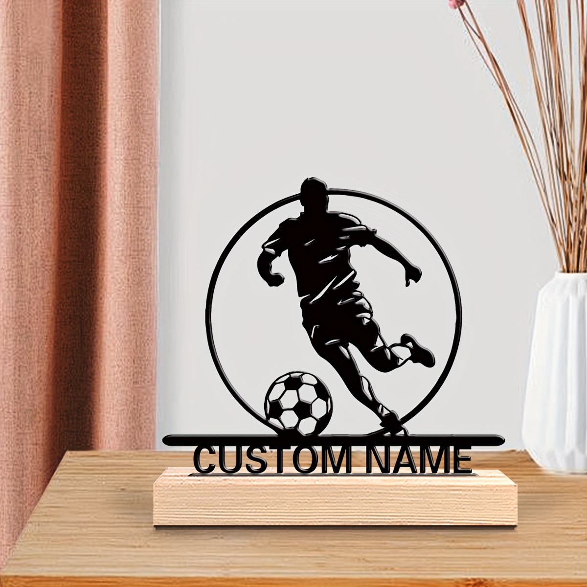 Personalisierte Fußballspieler – Home Decor Happy Bewertung und Preis