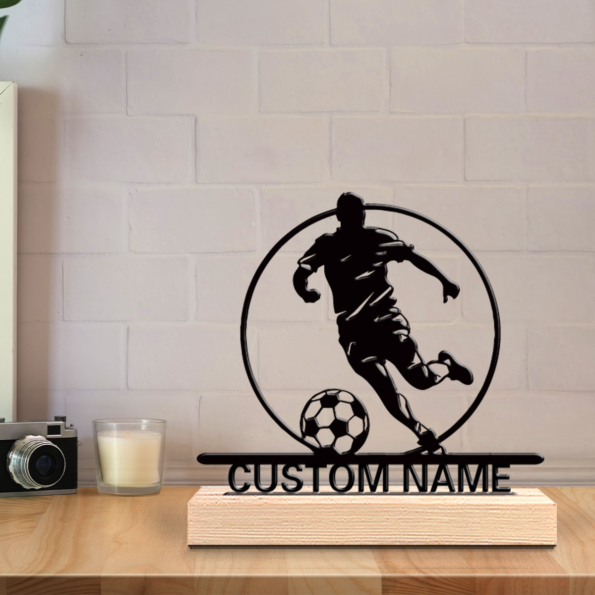 Personalisierte Fußballspieler – Home Decor Happy Bewertung und Preis