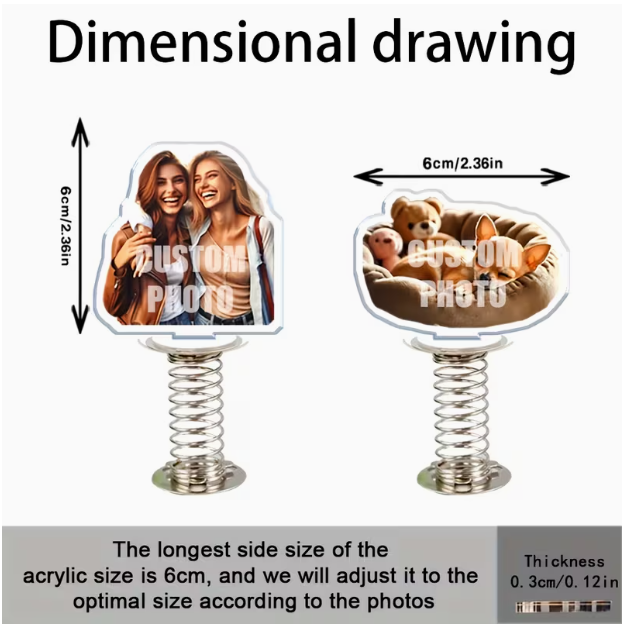 Personalisiertes Acryl-Fotoorn – Home Decor Pinterest Bewertung und Preis