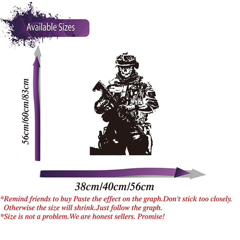 Solider Sniper Schädel Krieg W – Home Decor Y2K Bewertung und Preis