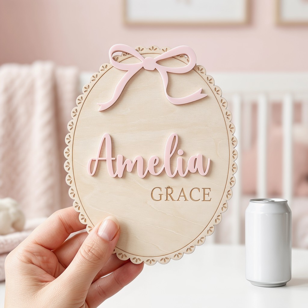 1 Stück Personalisierte Holz-N – Home Decor Happy Bewertung und Preis
