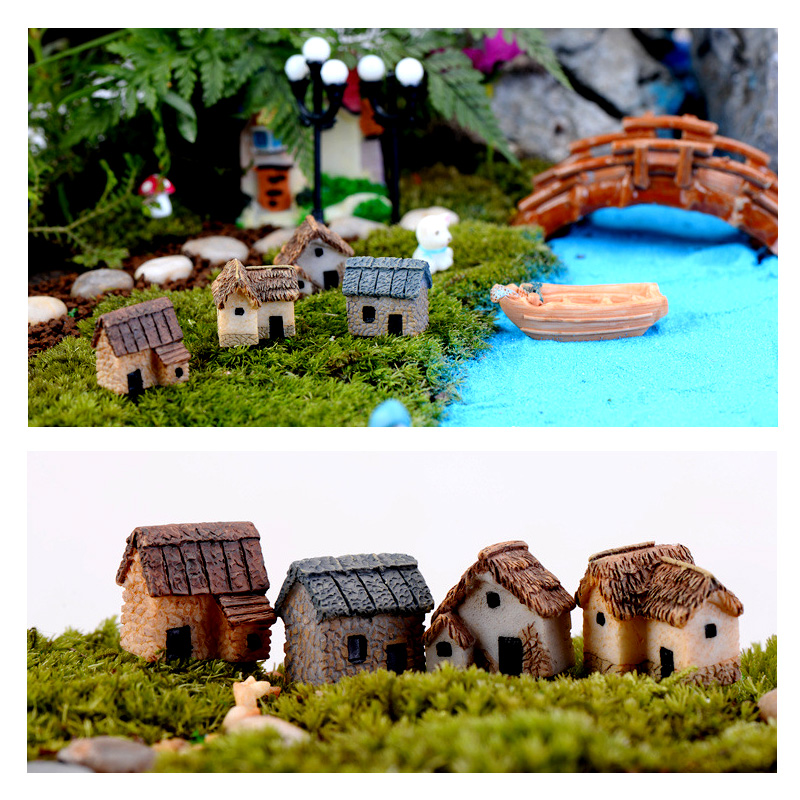 Mini-Hausfigur aus Kunstharz,  – Home Decor Ikea Bewertung und Preis