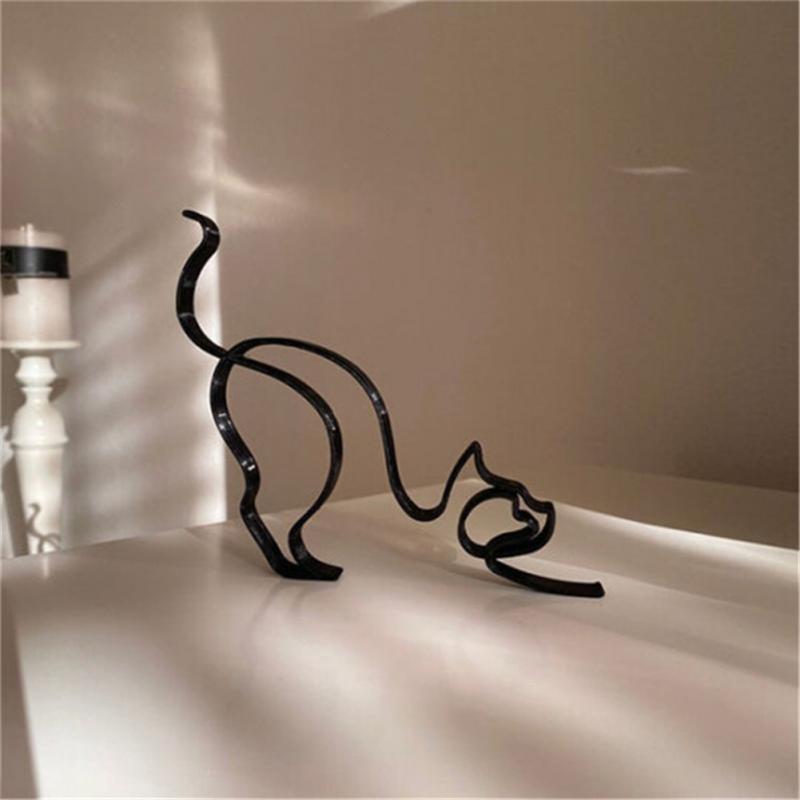 Hund Kunst Skulptur Metall Hun – Home Decor Y2K Bewertung und Preis