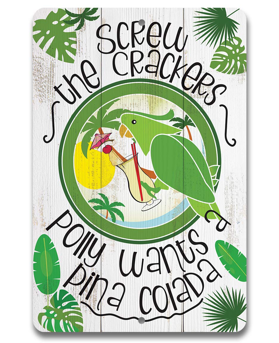 Polly Wants Pina Colada - Meta – Home Decor Green Bewertung und Preis