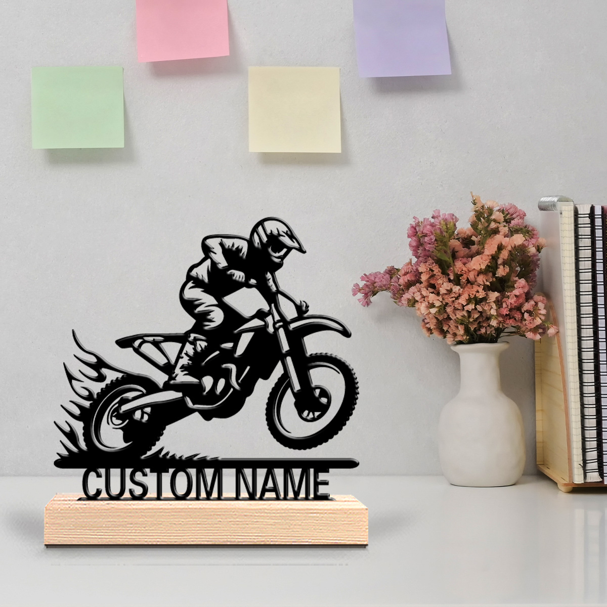 1 Stück Einfache Motorradfahre – Home Decor Names Bewertung und Preis
