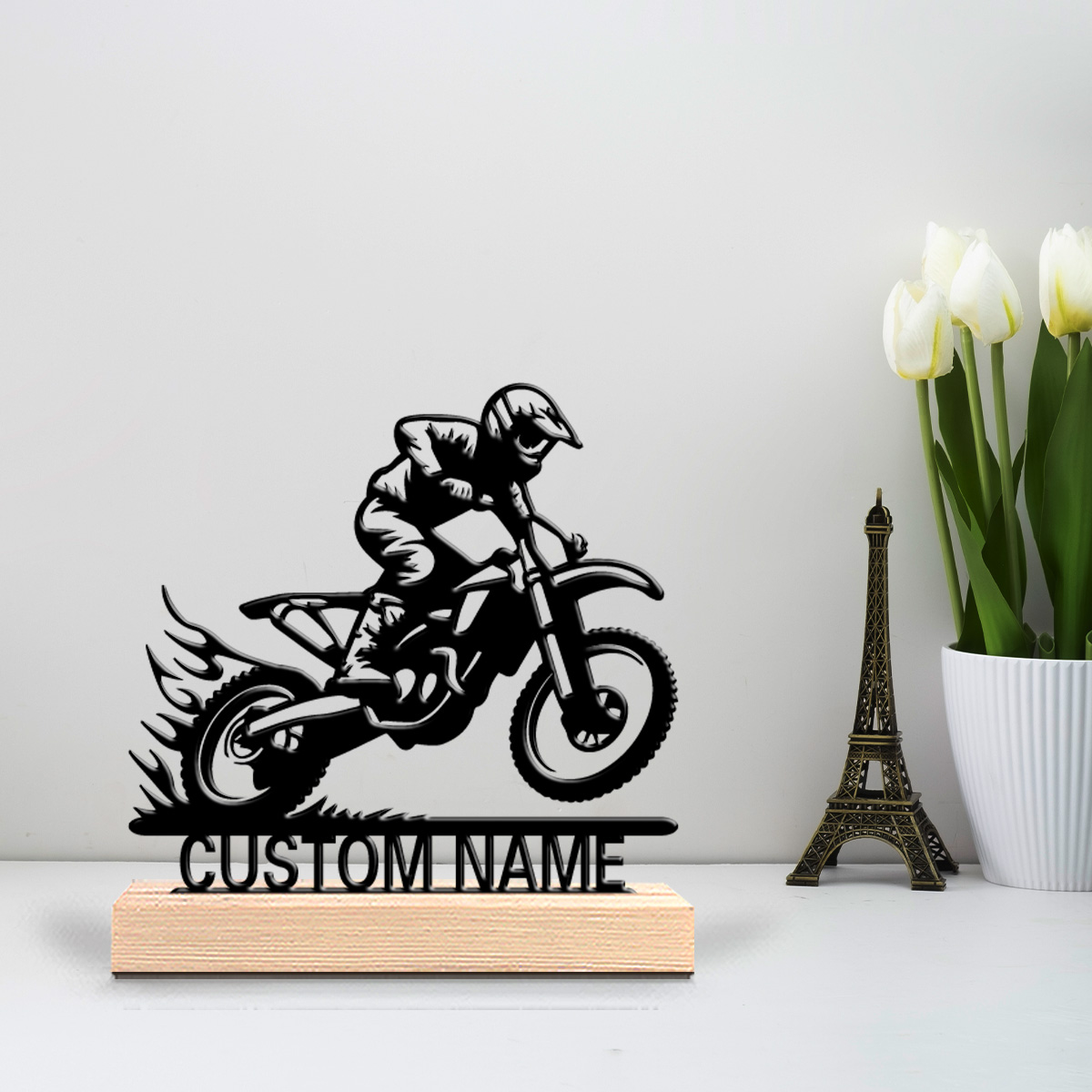 1 Stück Einfache Motorradfahre – Home Decor Names Bewertung und Preis