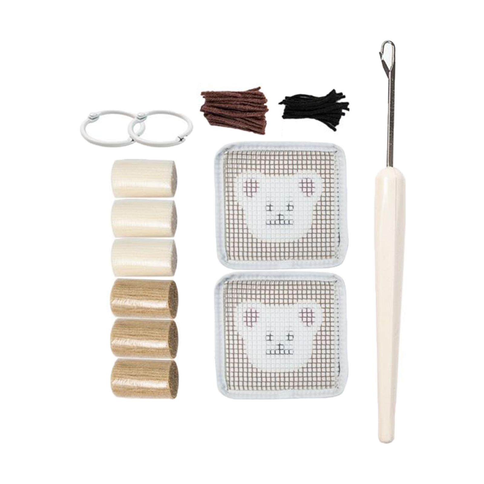 Stickerei-Haken-Set, Nähsets f – Yarn Home Decor Bewertung und Preis