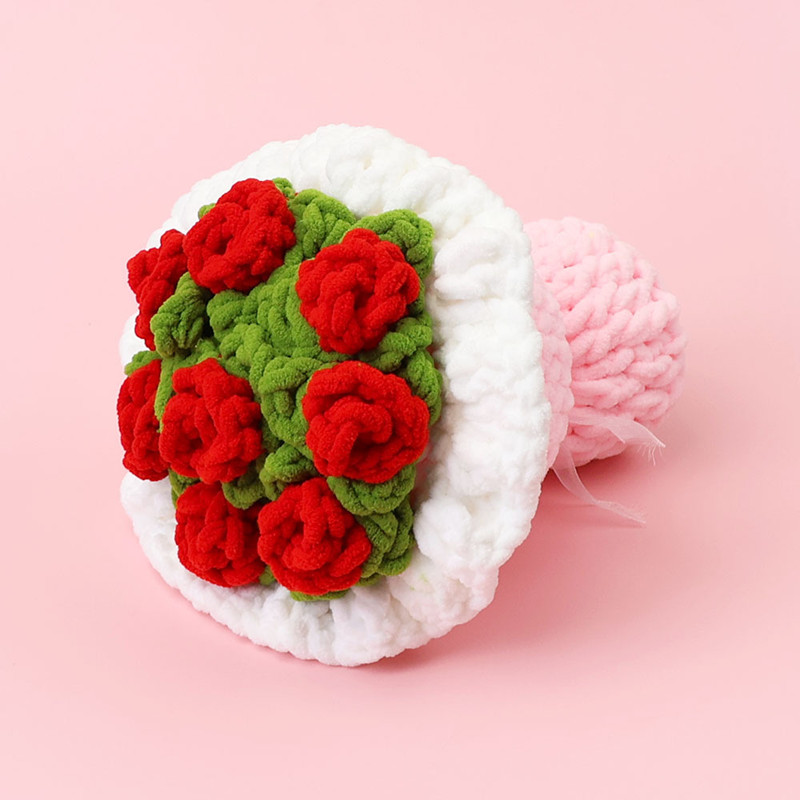 Valentinstagsgeschenk, Blumens – Yarn Home Decor Bewertung und Preis