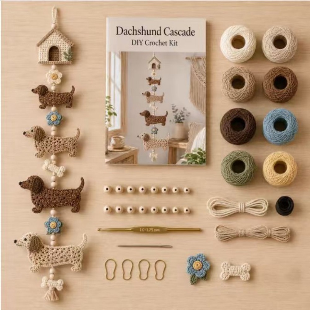 DIY-Häkelset für Anfänger Komp – Yarn Home Decor Bewertung und Preis
