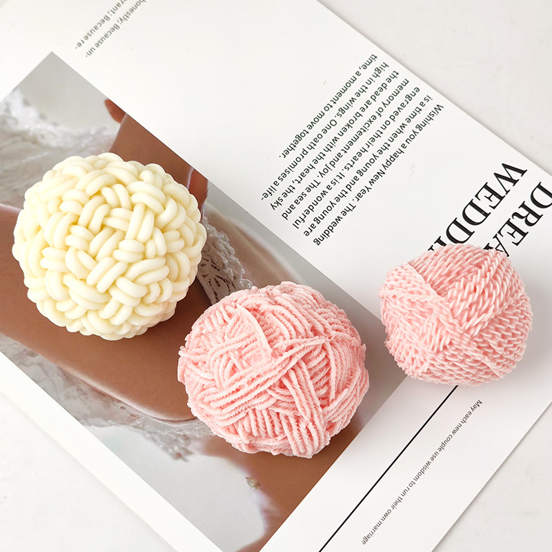 Verschiedene Stile Wolle Ball  – Yarn Home Decor Bewertung und Preis