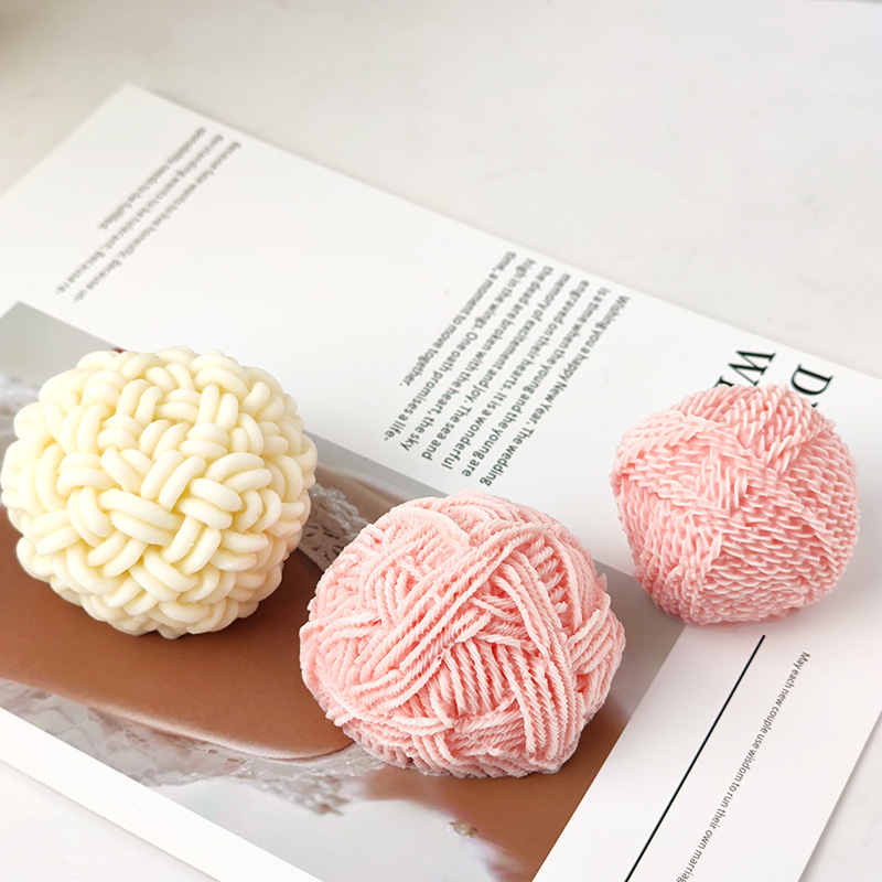 Verschiedene Stile Wolle Ball  – Yarn Home Decor Bewertung und Preis