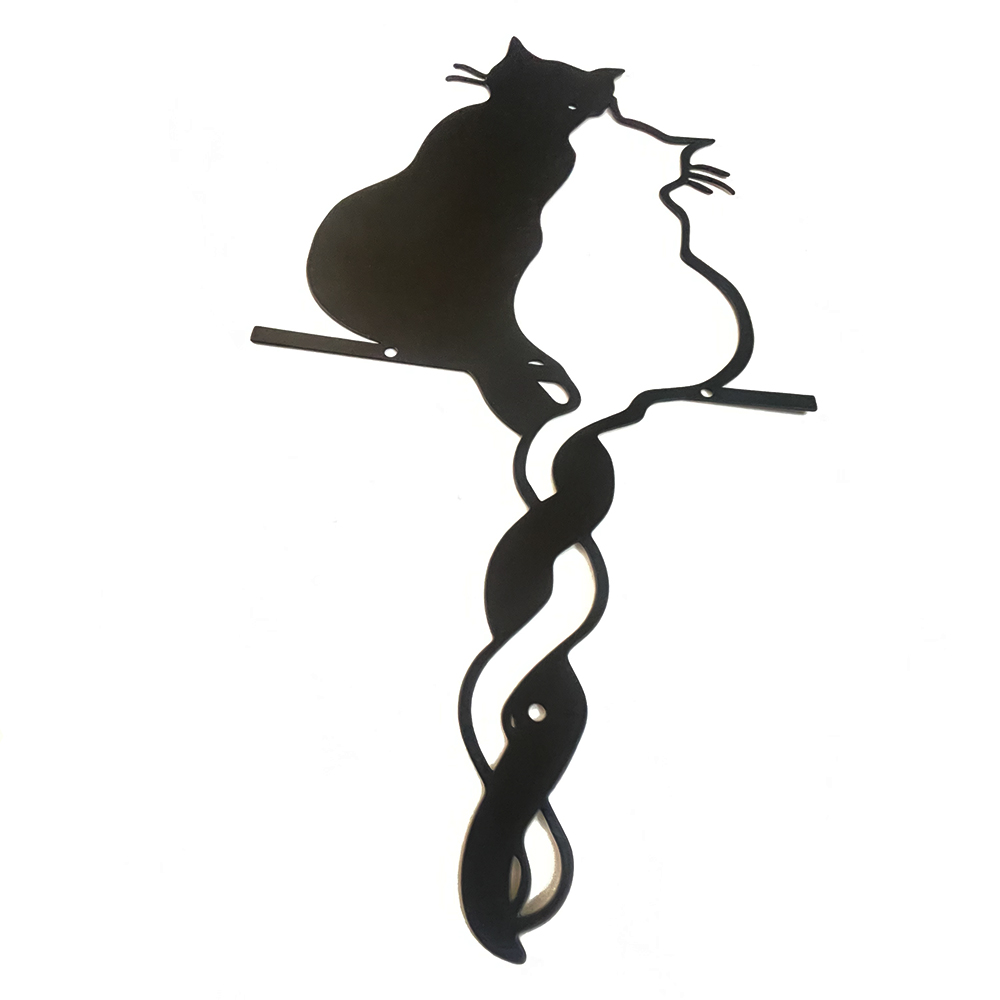 Metallliebhaber Katze Wandkuns – Home Decor Y2K Bewertung und Preis