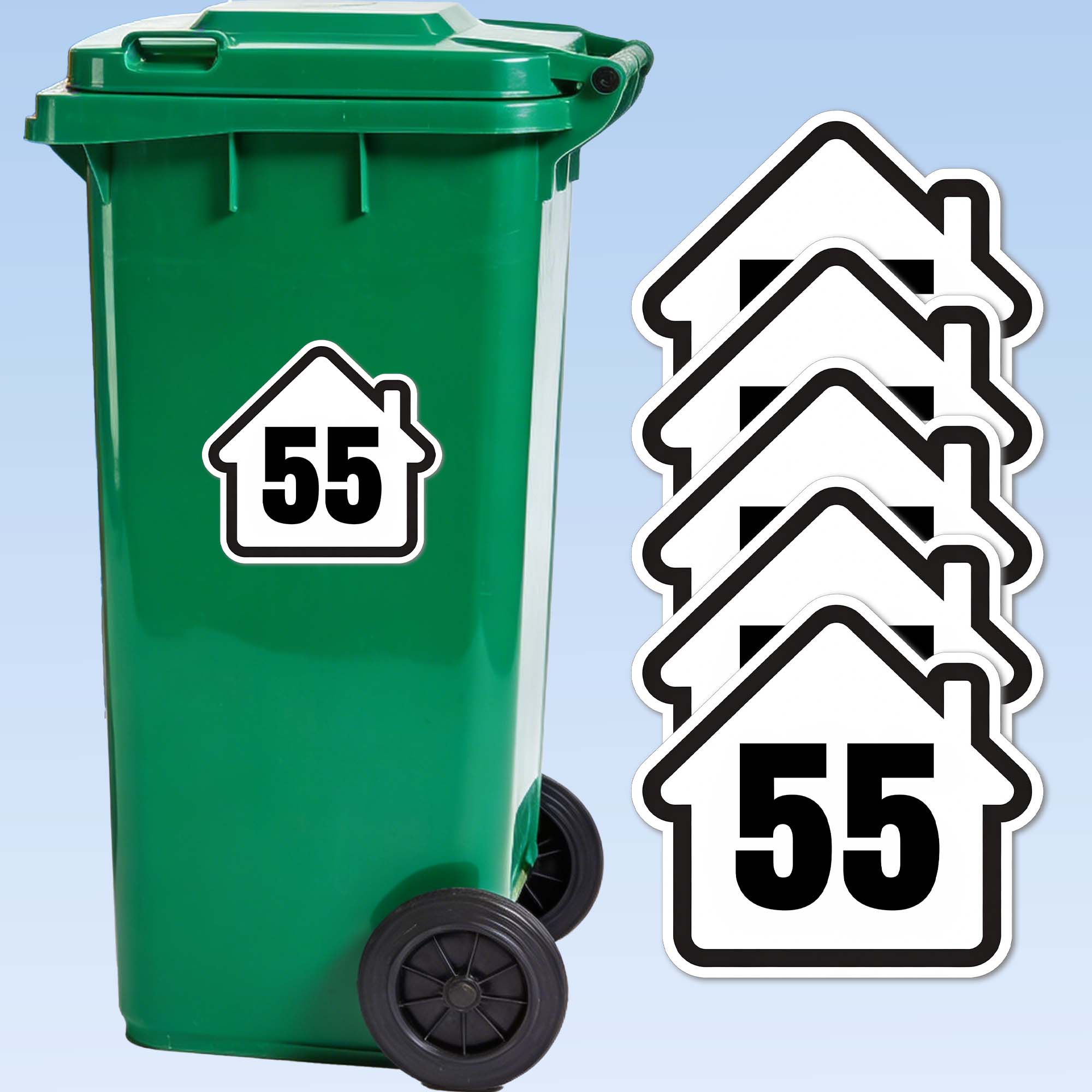 Hausmuster, individuelle Numme – Home Decor Sticker Bewertung und Preis
